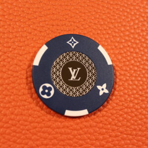 Louis Vuitton Blue Poker Chip