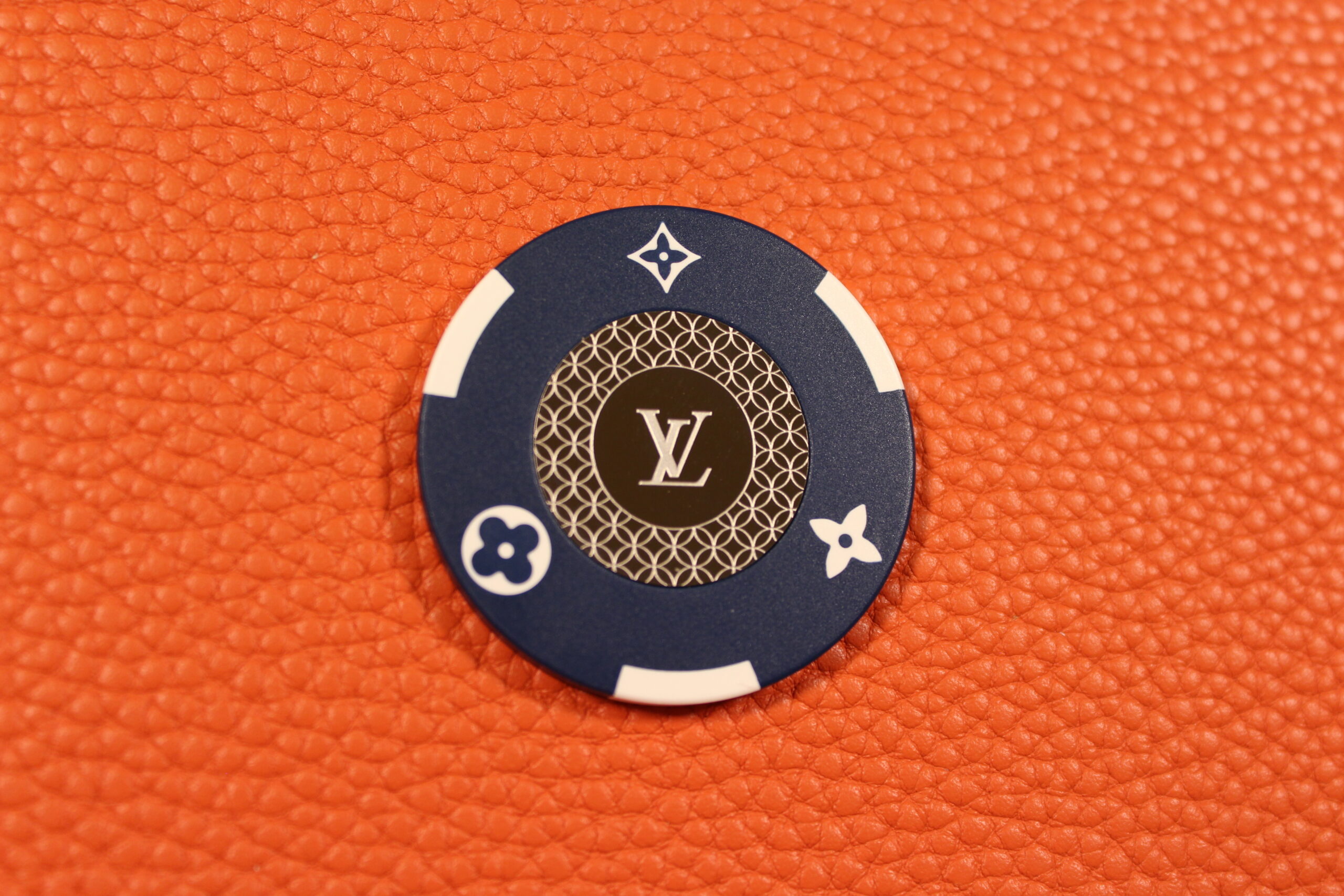 Louis Vuitton Blue Poker Chip