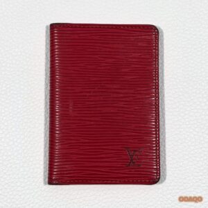 Louis Vuitton Red Epi Leather Pocket Organizer