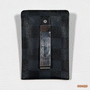 Louis Vuitton Damier Cobalt Pince Cardholder With Clip